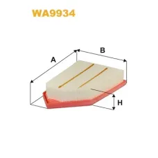 Повітряний фільтр для автомобіля Wixfiltron WA9934