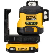 Лазерний нівелір DeWALT 18В XR Li-Ion, зелений промінь, 2Ah, ЗУ, кейс (DCLE34031D1)