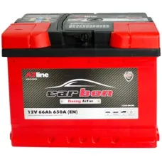 Акумулятор автомобільний CARBON 66 Ah/12V (CRB66-00)