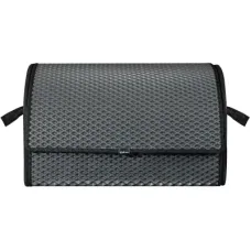 Сумка-органайзер EVAtech M-PRO 32x50x30 см. Ромб сірий з чорним кантом (BS13642OM3RGB)