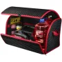 Сумка-органайзер EVAtech M-PRO 32x50x30 см. Ромб чорний з червоним кантом (BS13642OM3RBR)