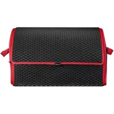 Сумка-органайзер EVAtech M-PRO 32x50x30 см. Ромб чорний з червоним кантом (BS13642OM3RBR)