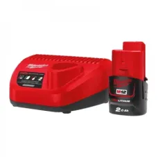 Набор аккумулятор + зарядное устройство Milwaukee Li-Ion M12 NRG-201 ЗУ + 1x2Ah (4933451900)