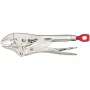 Клещи Milwaukee зажимные Torque Lock, диаметр 1-51 мм, закругленные губки (4932471725)
