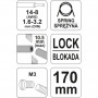 Знімач ізоляції Yato d=1.6-3.2 з ножицями (YT-19691)