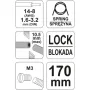 Знімач ізоляції Yato d=1.6-3.2 з ножицями (YT-19691)