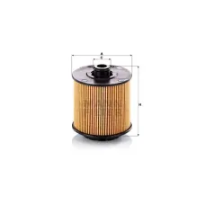 Фільтр масляний Mann HU9009Z