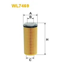 Фільтр масляний Wixfiltron WL7469