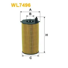 Фильтр масляный Wixfiltron WL7496