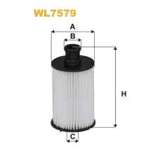 Фильтр масляный Wixfiltron WL7579
