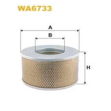 Повітряний фільтр для автомобіля Wixfiltron WA6733