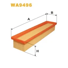 Повітряний фільтр для автомобіля Wixfiltron WA9496