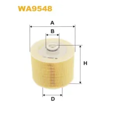 Повітряний фільтр для автомобіля Wixfiltron WA9548