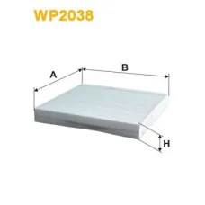 Фільтр салону Wixfiltron WP2038