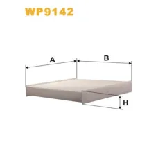 Фильтр салона Wixfiltron WP9142