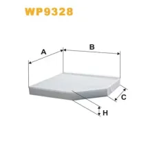 Фільтр салону Wixfiltron WP9328