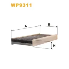 Фільтр салону Wixfiltron WP9311