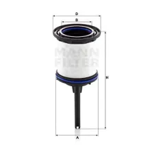 Фільтр паливний Mann PU7008ZKIT