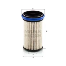 Фільтр паливний Mann PU7013KIT