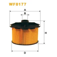Фільтр паливний Wixfiltron WF8177