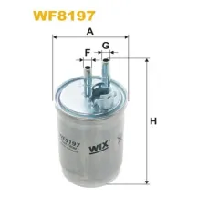 Фильтр топливный Wixfiltron WF8197