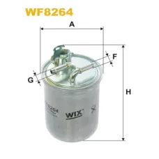 Фильтр топливный Wixfiltron WF8264
