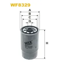 Фільтр паливний Wixfiltron WF8329