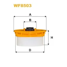 Фільтр паливний Wixfiltron WF8503