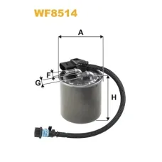 Фільтр паливний Wixfiltron WF8514