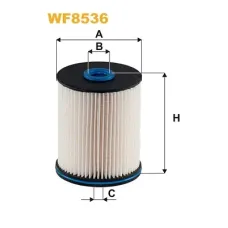 Фільтр паливний Wixfiltron WF8536