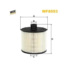 Фільтр паливний Wixfiltron WF8553