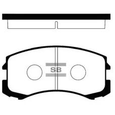 Тормозные колодки HI-Q SP1255