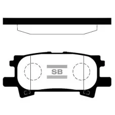 Тормозные колодки HI-Q SP1385