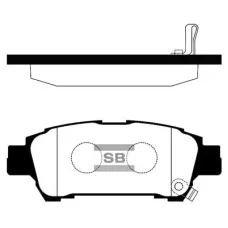 Тормозные колодки HI-Q SP1423