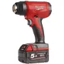 Строительный фен Milwaukee M18 BHG-502C 2x5Ah, кейс (4933459772)