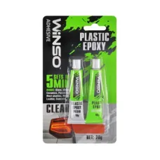 Автомобільний клей WINSO епоксидний двокомпонентний Plastic Epoxy 20g (300400)