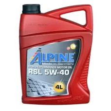 Моторна олива Alpine 5W-40 RSL 4л (0145-4)