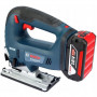 Електролобзик Bosch GST 185-LI, 18В, 4Аг, 0-3500 об/хв, хід 26мм, кейс (0.601.5B3.023)