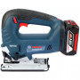 Електролобзик Bosch GST 185-LI, 18В, 4Аг, 0-3500 об/хв, хід 26мм, кейс (0.601.5B3.023)