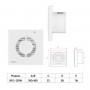 Вытяжной вентилятор ARDESTO BFO-120W