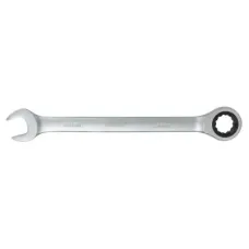 Ключ Sigma рожково-накидной с трещеткой 24мм CrV polished (6022241)