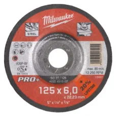 Круг зачистний Milwaukee по металу, SG 27/125х6 PRO+, 125 мм (4932451502)