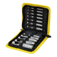 Пробойник Sigma 12шт 3-10, 12, 14, 16, 19мм (чехол) (4328431)
