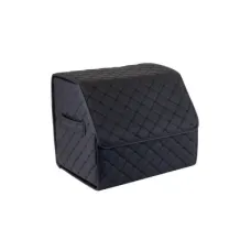 Сумка-органайзер EVAtech ECO S 30x30x35 см чорна з чорною ниткою (EHECESBBBR)