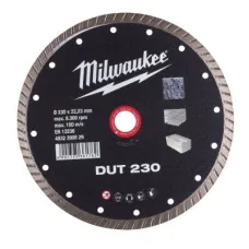 Круг відрізний Milwaukee алмазний DUT 230 (4932399529)