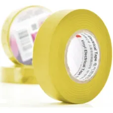 Ізоляційна стрічка 3M 0.13мм x 18мм x 10м Yellow, от -10°С до +80°С (3M/0,13/18/10-YW)