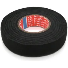 Изоляционная лента Voltronic тканевая YC 51618 0,17 мм*19 мм*13 м Black, - 40°С - +125°С (0,17мм*19мм*13м)