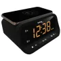 Настольные часы Technoline WT477 Wireless Mobile Charging Black (DAS302477)