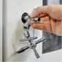 Ключ KNIPEX TwinKey для электрошкафов (00 11 01)