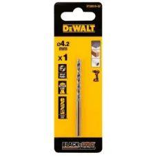Свердло DeWALT по металу Black & Gold, HSS-G, 4.2 х 75 х 43 мм (DT20518)